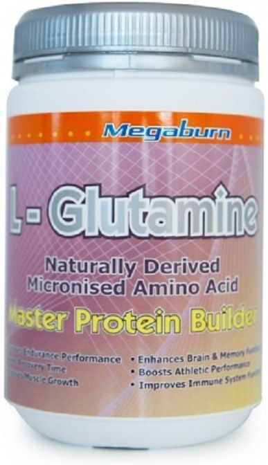 Megaburn L-Glutamine Pure Amino Acid 600g