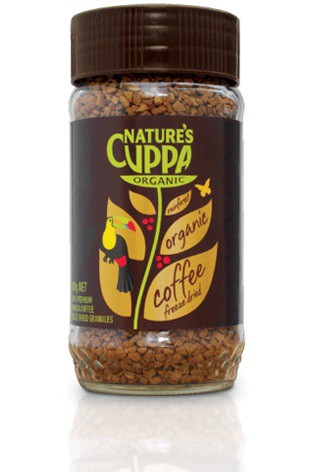Nature's Cuppa Coffee Freeze-Dried Certified Organic 100g