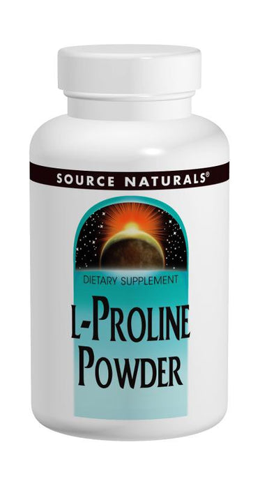 Source Naturals L-Proline Powder 4 oz 113.4g