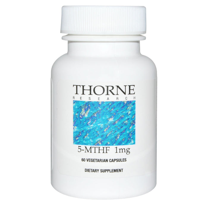 Thorne Research 5-MTHF 1mg 60 Veggie Capsules - Dietary Supplement