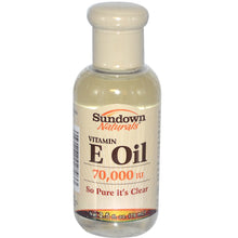 Load image into Gallery viewer, Rexall Sundown Naturals Vitamin E Oil 70000 IU 2.5 fl oz (75ml)