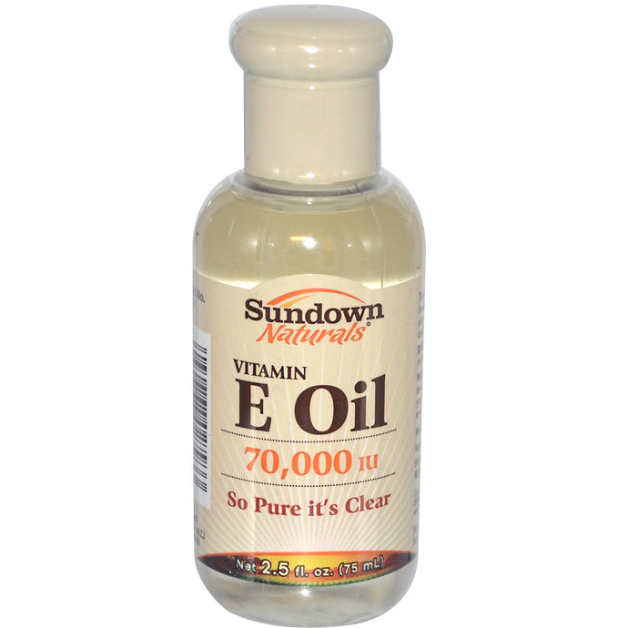 Rexall Sundown Naturals Vitamin E Oil 70000 IU 2.5 fl oz (75ml)