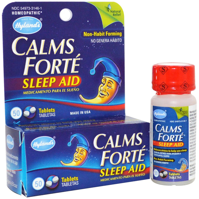 Hyland's Calms Forte Sleep Aid 50 Tablets