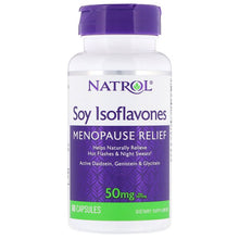 Load image into Gallery viewer, Natrol Soy Isoflavones 50mg 60 Capsules