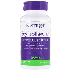 Natrol Soy Isoflavones 50mg 60 Capsules