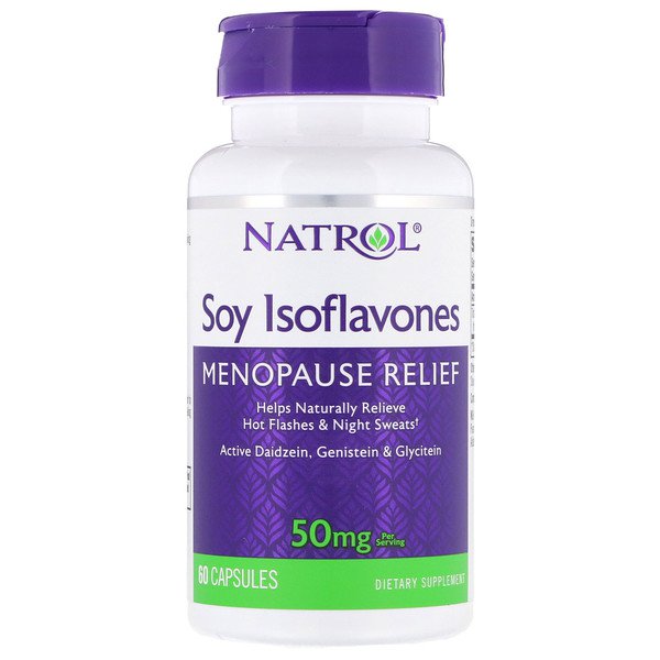 Natrol Soy Isoflavones 50mg 60 Capsules