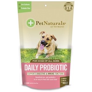 Pet Naturals of Vermont, Daily Probiotic, For Dogs of All Sizes, 60 Chews, 2.55 oz (72 g)