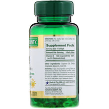 Load image into Gallery viewer, Nature&#39;s Bounty D3 Immune Health 125mcg (5000 IU) 150 Rapid Release Softgels
