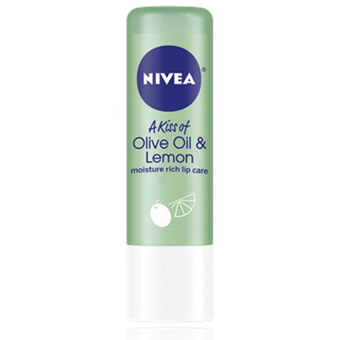 Nivea A Kiss of Olive Oil & Lemon Lip Care 0.17 oz (4.8g)