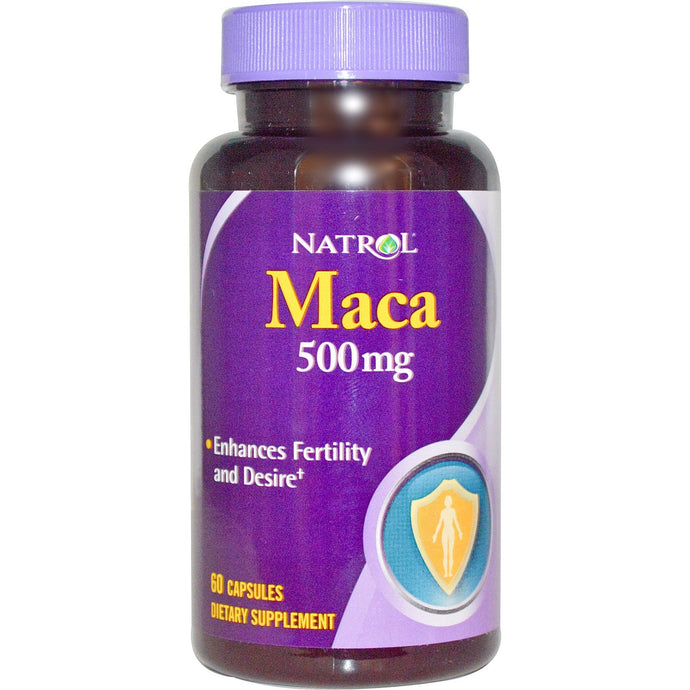 Natrol Maca 500mg 60 Capsules