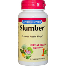 Load image into Gallery viewer, Nature&#39;s Answer, Slumber, 50 Veggie Caps