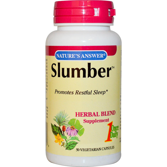 Nature's Answer, Slumber, 50 Veggie Caps