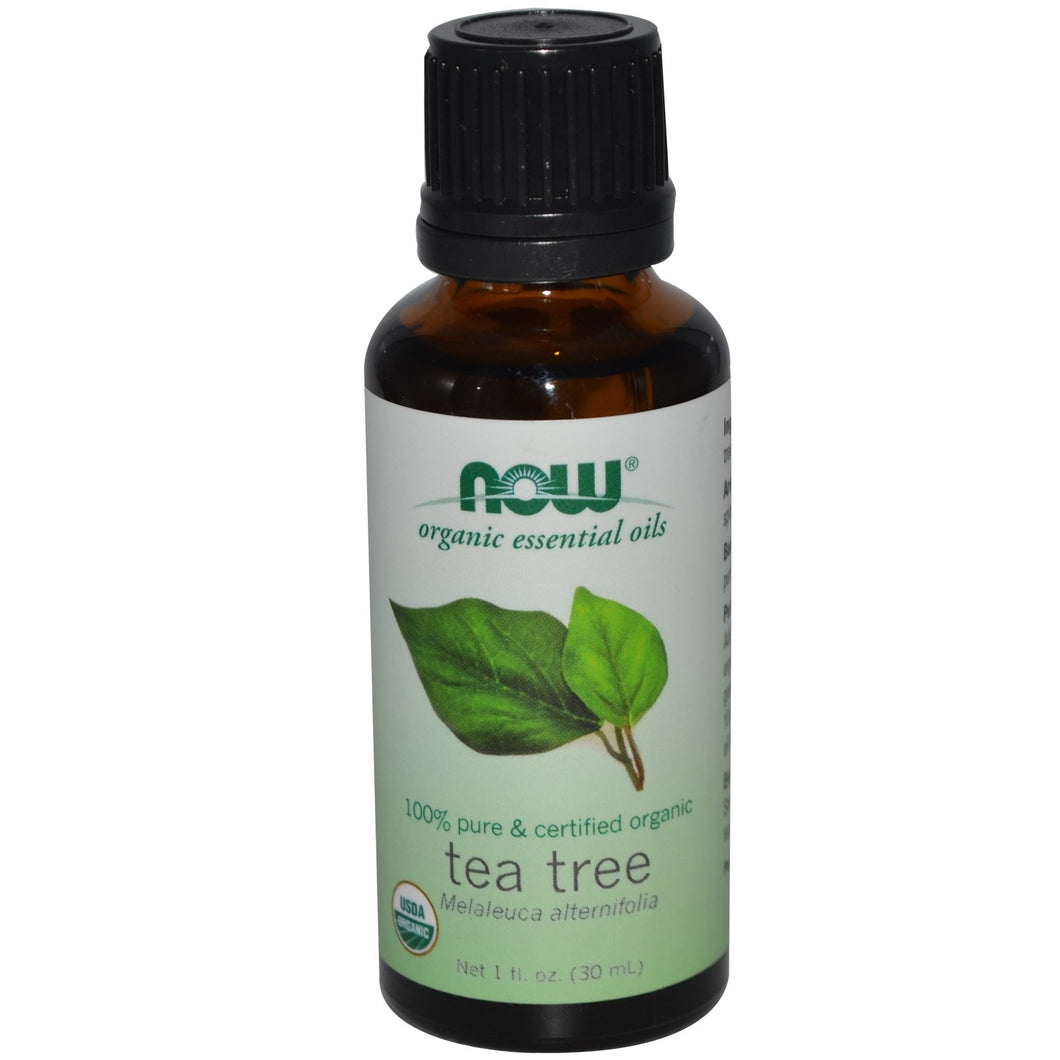 Now Foods Organic Essential Oils Tea Tree 1 fl oz (30ml)