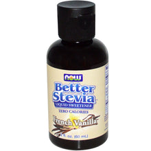 Load image into Gallery viewer, Now Foods Better Stevia Liquid Sweetener French Vanilla 2 fl oz (60ml)