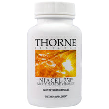 Load image into Gallery viewer, Thorne Research Niacel-250 Nicotinamide Riboside 60 Veggie Capsules