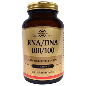 Solgar RNA / DNA 100/100, 100 Tablets