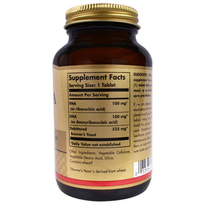 Solgar RNA / DNA 100/100, 100 Tablets