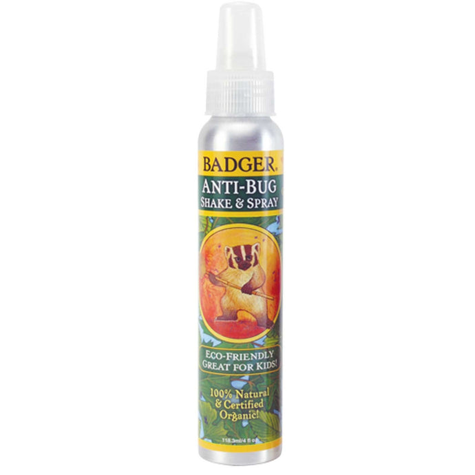 Badger Company Organic Anti-Bug Shake & Spray 4 fl oz (118.3ml)