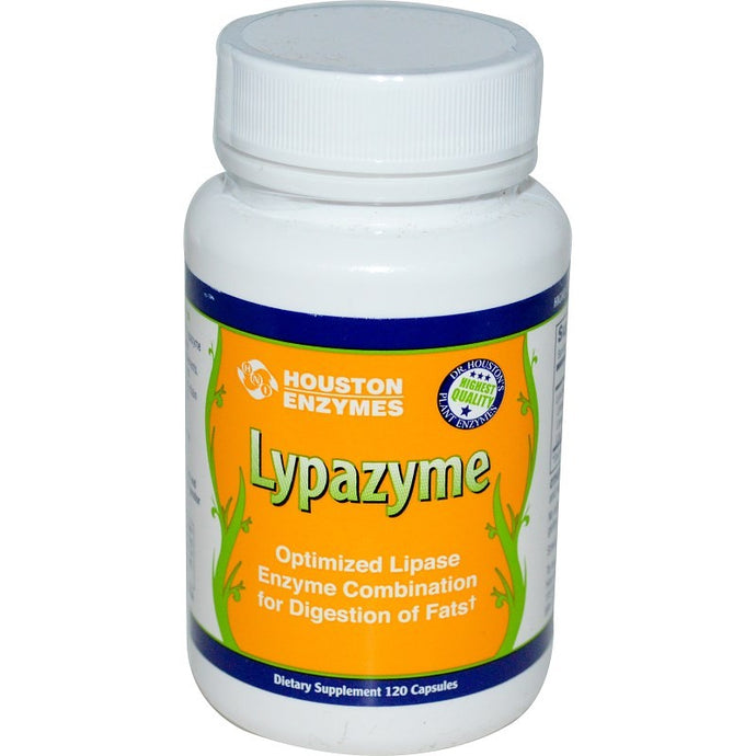 Houston Enzymes Lypazyme 120 Capsules