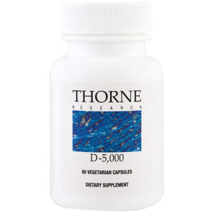 Thorne Research D-5000, 60 Vegetarian Capsules