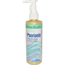 Load image into Gallery viewer, Home Health Psoriasis Medicated Scalp and Body Wash 8 fl oz (236ml)