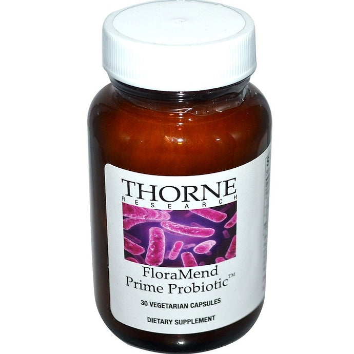 Thorne Research FloraMend Prime Probiotic 30 Vegetarian Capsules