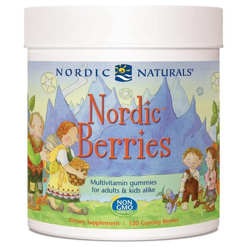 Nordic Naturals Nordic Berries Multivitamin Gummies 120 Gummies