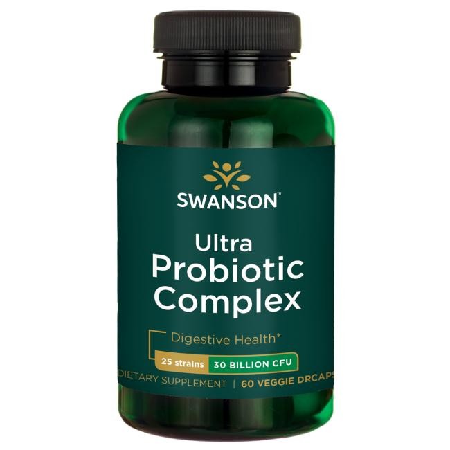 Swanson Probiotics Ultra Probiotic Complex 60 Veggie Drcaps
