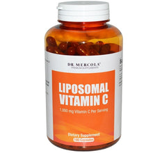 Load image into Gallery viewer, Dr. Mercola Liposomal Vitamin C 180 Capsules