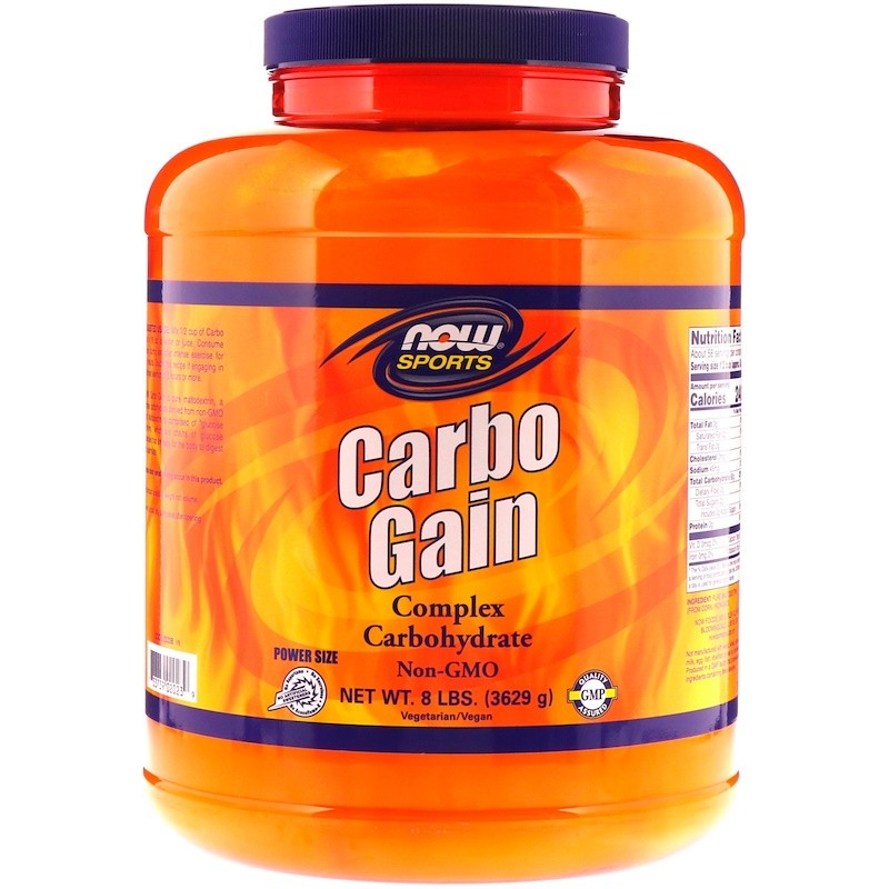 Now Foods Sports Carbo Gain 8 lbs (3629g)