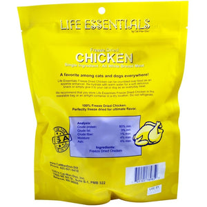 Cat-Man-Doo Life Essentials Freeze Dried Chicken For Cats & Dogs 5 oz (142g)