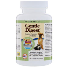 Load image into Gallery viewer, Ark Naturals Gentle Digest Includes Prebiotics &amp; Probiotics For Dogs &amp; Cats 60 Capsules