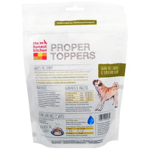 Load image into Gallery viewer, The Honest Kitchen Proper Toppers Grain Free Chicken Recipe 5.5 oz (156g)