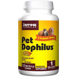 Jarrow Formulas Pet Dophilus 1 Billion 2.5 oz (70.5g) Powder