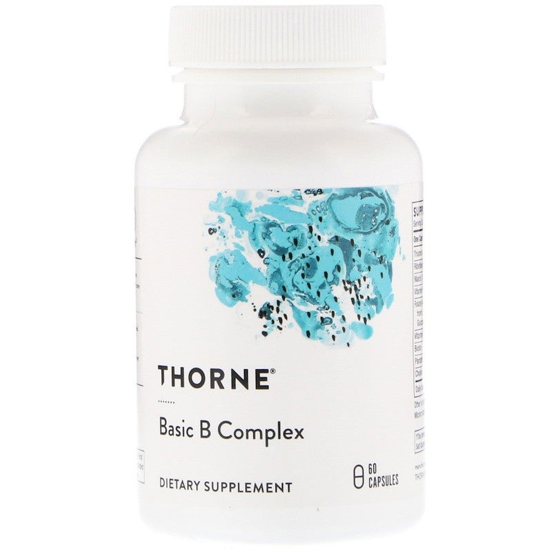 Thorne Research Basic B Complex 60 Vegetarian Capsules