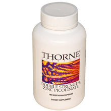 Load image into Gallery viewer, Thorne Research Double Strength Zinc Picolinate 30mg 180 Vegetarian Capsules