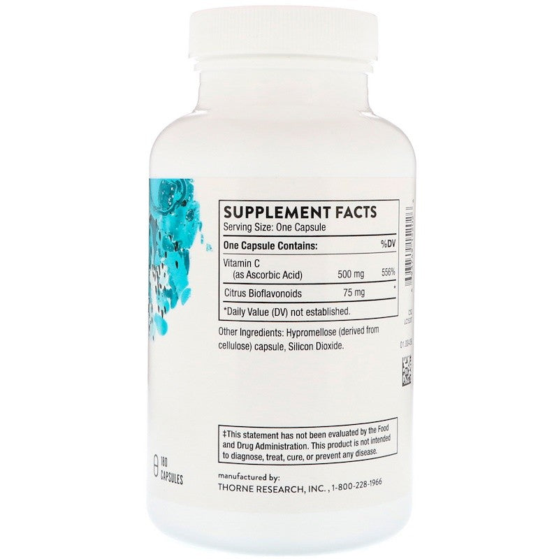 Thorne Research Vitamin C With Flavonoids 180 Capsules