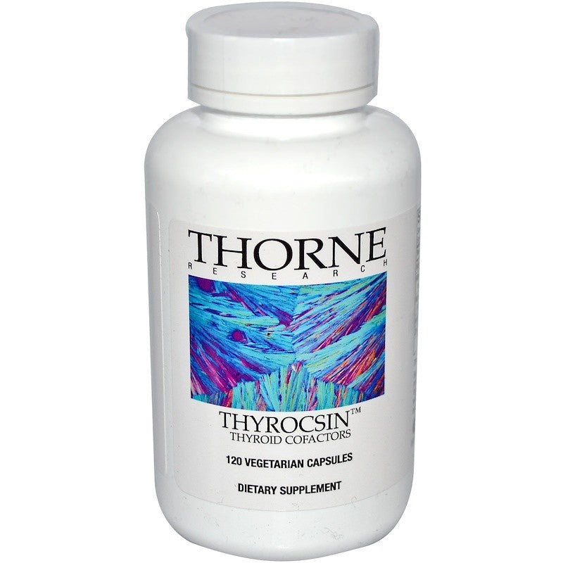 Thorne Research Thyrocsin Thyroid Cofactors 120 Vegetarian Capsules