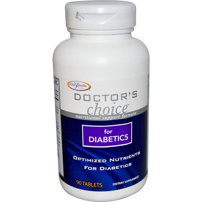 Enzymatic Therapy, Optimised Nutrients for Diabetics, 90 Tablets