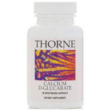 Load image into Gallery viewer, Thorne Research Calcium D-Glucarate 90 Vegetarian Capsules