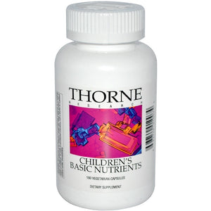 Thorne Research Children's Basic Nutrients 180 Vegetarian Capsules