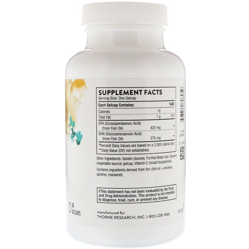Thorne Research Super EPA 90 Gelcaps