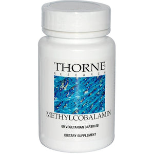 Thorne Research Methylcobalamin 60 Vegetarian Capsules