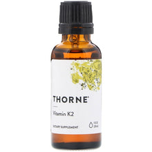Load image into Gallery viewer, Thorne Research Vitamin K2 1 fl oz (30ml)