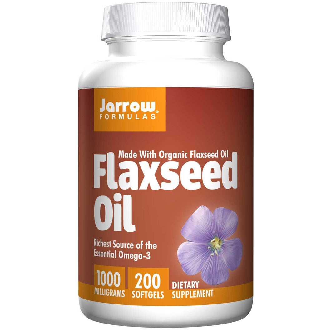 Jarrow Formulas, Organic Flaxseed Oil. 1000mg, 200 Softgels