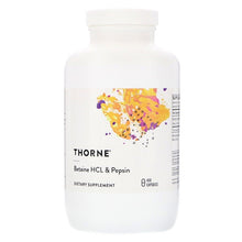 Load image into Gallery viewer, Thorne Research Betaine HCL &amp; Pepsin 450 Capsules