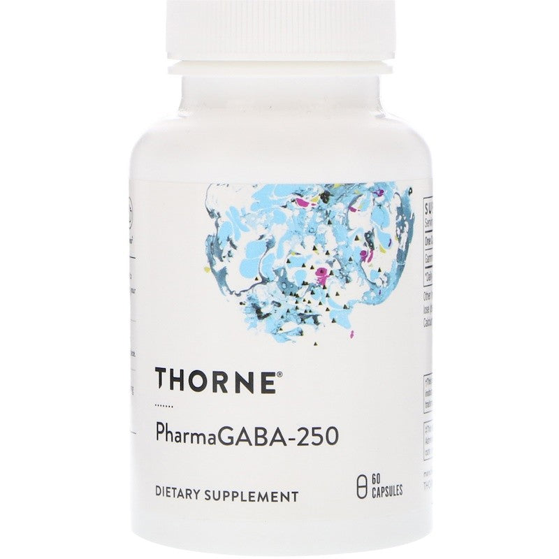 Thorne Research PharmaGABA-250, 60 Capsules