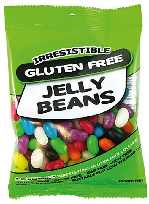 Sue Shepherd's, Irresistable Jelly Beans, Gluten Free, 160 g