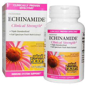 Natural Factors, Echinamide, Clinical Strength, 60 Softgels