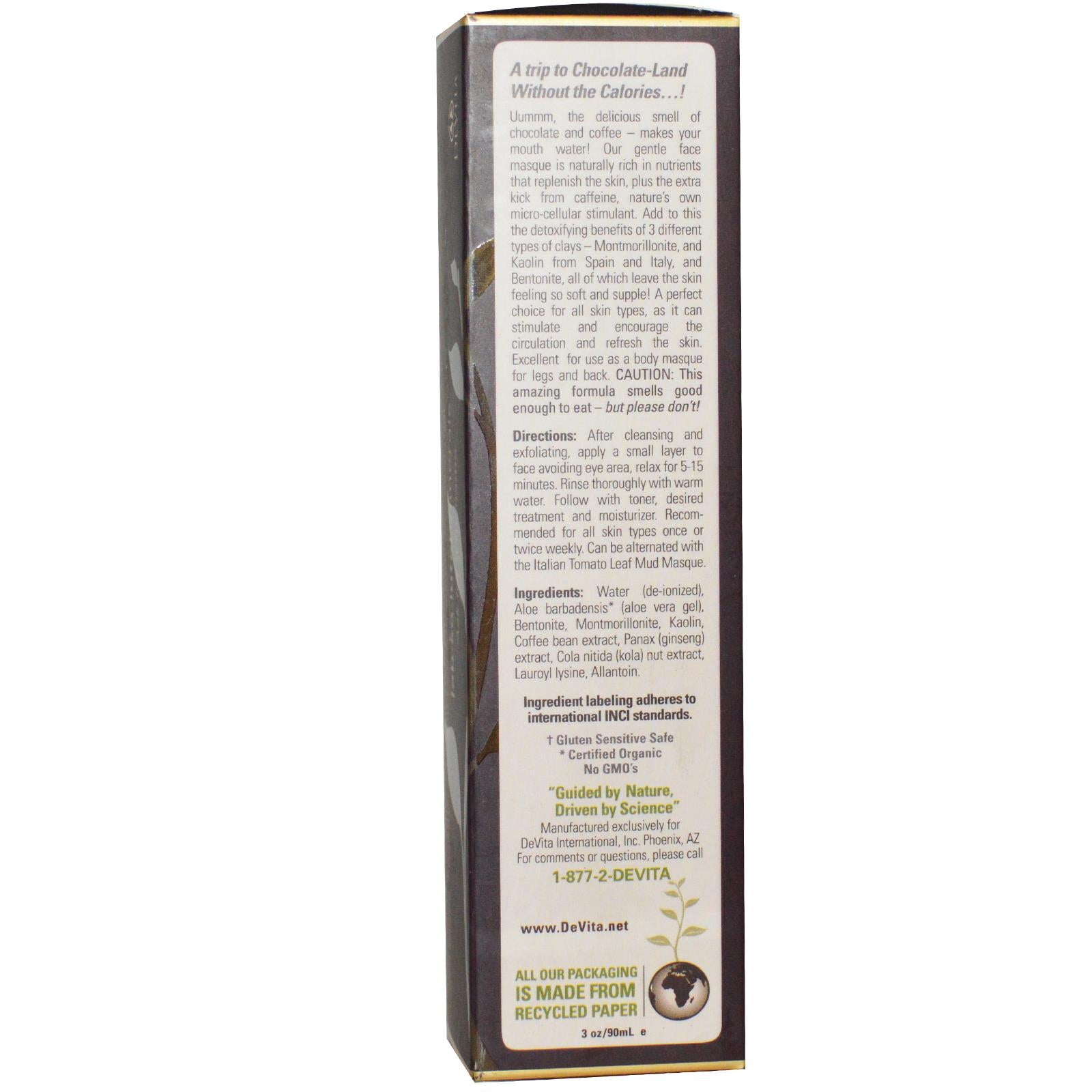 Devita Cappuccino Cocoa Mud Mask (90ml)
